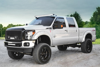 ARC Gloss Black Milled Spoke on Ford