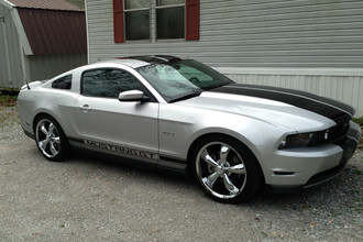 Legend 5 Chrome on Ford Mustang