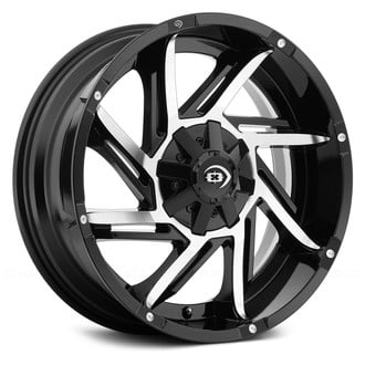 VISION OFF-ROAD® - 422 PROWLER Gloss Black with Machined Face
