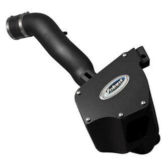 Volant® - Plastic Black Cold Air Intake System with Pro 5 Blue Filter
