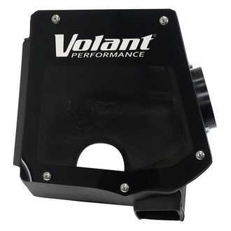 Volant® - Plastic Black Air Intake System with DryTech 3D Red Filter