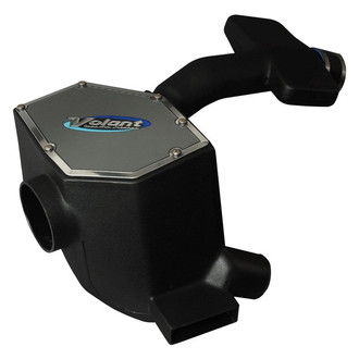 Volant® 15535 - Plastic Black Cold Air Intake System with Pro 5 Blue Filter