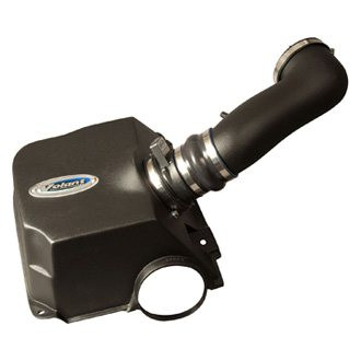 Volant® - Plastic Black Cold Air Intake System with Pro 5 Blue Filter