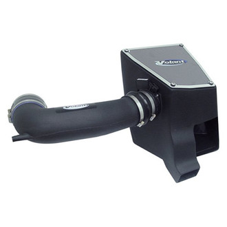 Volant® - Plastic Black Cold Air Intake System with Pro 5 Blue Filter