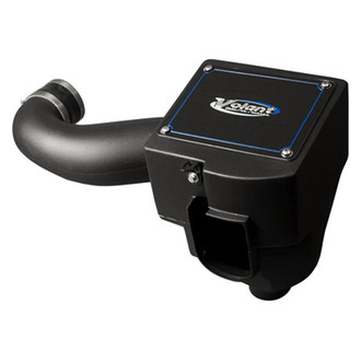 Volant® - Plastic Black Cold Air Intake System with Pro 5 Blue Filter
