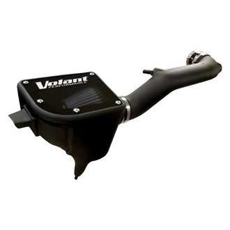 Volant® - Plastic Black Cold Air Intake System with Pro 5 Blue Filter