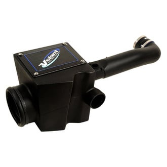 Volant® - Plastic Black Cold Air Intake System with Pro 5 Blue Filter
