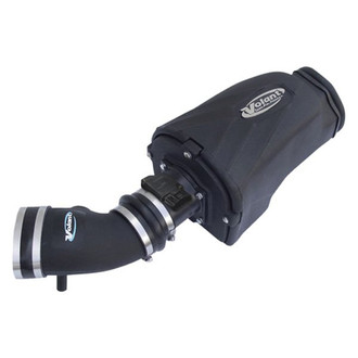 Volant® - Plastic Black Cold Air Intake System with Pro 5 Blue Filter
