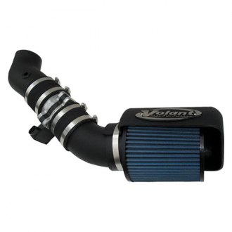 Volant® - Open Element Plastic Black Cold Air Intake System with Pro 5 Blue Filter
