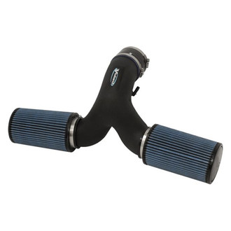 Volant® - Open Element Plastic Black Cold Air Intake System with Pro 5 Blue Filter
