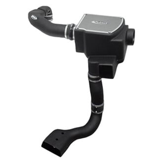 Volant® - Plastic Black Cold Air Intake System with MaxFlow Oiled Blue Filter and Cold Air Scoop