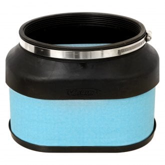 Volant® 61503 - PowerCore® Oval Straight Blue Air Filter (7" FIL x 5.75" FIW x 6" BOL x 8" BOW x 9.5" TOL x 6" TOW x 7.5" H)