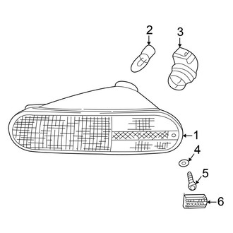 Volkswagen OE - Front Lamps - Signal Lamps