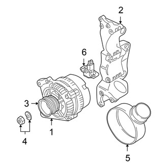 Volkswagen OE - Electrical - Alternator