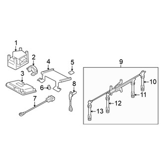 Volkswagen OE - Spark Plug Wire Set