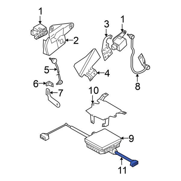 Suspension Self-Leveling Wiring Harness
