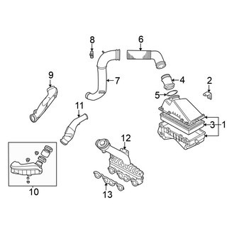 Volkswagen OE - Engine / Transaxle - Air Intake (1.9L)