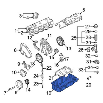 Volkswagen OE - Engine Oil Pan
