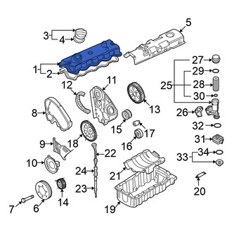 Volkswagen OE - Engine Valve Cover