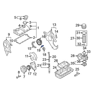 Volkswagen OE - Engine Timing Belt Idler