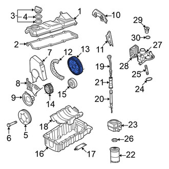 Volkswagen OE - Engine Timing Camshaft Gear