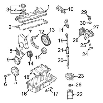 Volkswagen OE - Engine / Transaxle - Engine Parts (2.0L)