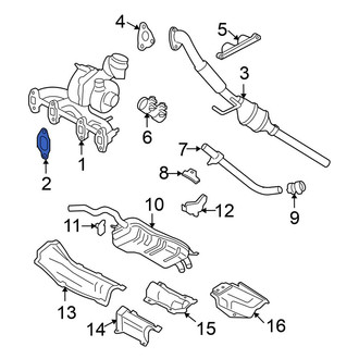 Volkswagen OE - Exhaust Manifold Gasket