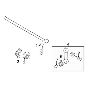 Volkswagen OE - Front Suspension - Stabilizer Bar & Components (GL / GLS / GLX / Sport / Turbo S)