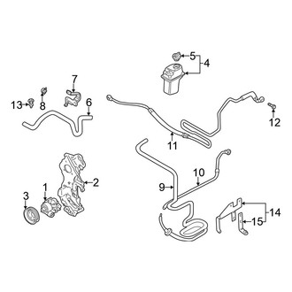 Volkswagen OE - Steering Gear & Linkage - Pump & Hoses