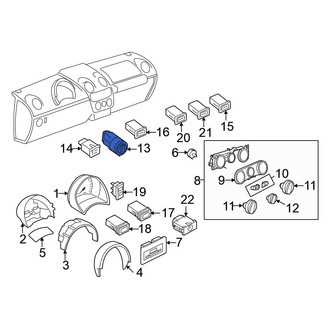 Volkswagen OE - Headlight Switch