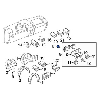 Volkswagen OE - Instrument Panel Light Bulb