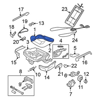 Volkswagen OE - Front Seat Cover