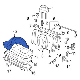 Volkswagen OE - Front Seat Cover