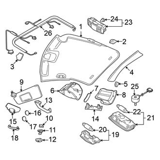 Volkswagen OE - Roof - Interior Trim