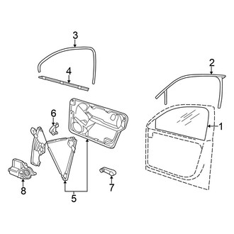 Volkswagen OE - Door - Glass & Hardware