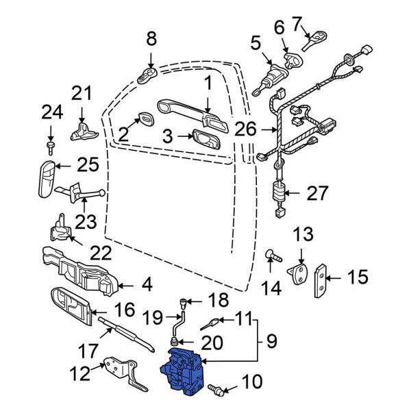 Door Latch Assembly