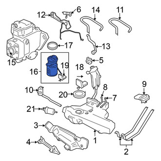 Volkswagen OE - Fuel Pump and Sender Assembly