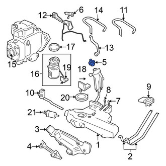 Volkswagen OE - Fuel Tank Cap