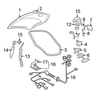 Volkswagen OE - Lift Gate - Gate & Hardware