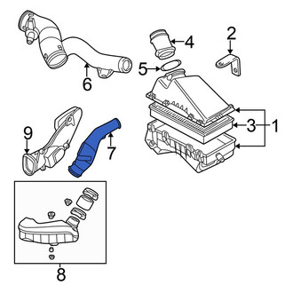 Volkswagen OE - Engine Air Intake Hose