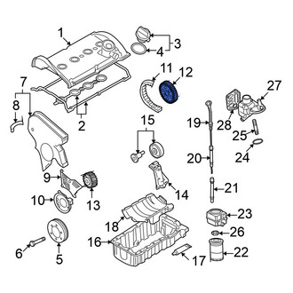 Volkswagen OE - Engine Timing Camshaft Gear
