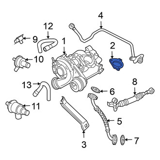 Volkswagen OE - Turbocharger Gasket