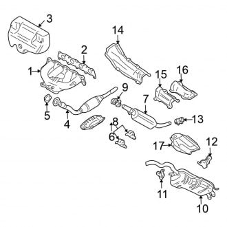 2001 Volkswagen Beetle OEM Exhaust Parts | Systems, Tips — CARiD.com