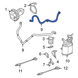 Volkswagen OE - Upper Secondary Air Injection Pump Hose