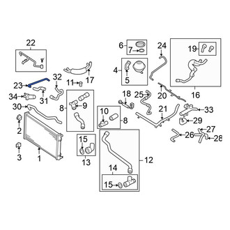 Volkswagen OE - Engine Coolant Pipe