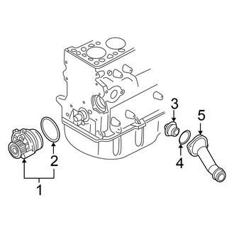 Volkswagen OE - Cooling - Water Pump