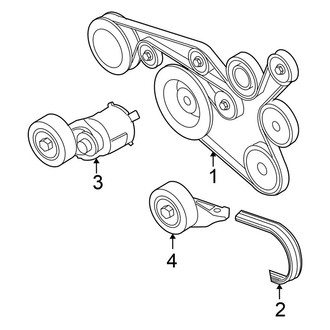 Volkswagen OE - Cooling - Belts & Pulleys (S / SE Hatchback)