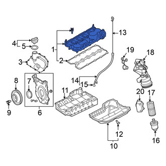 Volkswagen OE - Engine Valve Cover