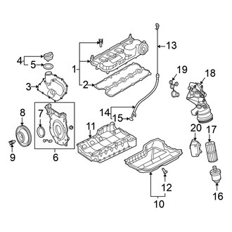 Volkswagen OE - Engine / Transaxle - Engine Parts (Hatchback)