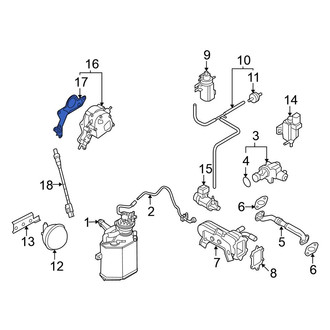 Volkswagen OE - Power Brake Booster Vacuum Pump Gasket